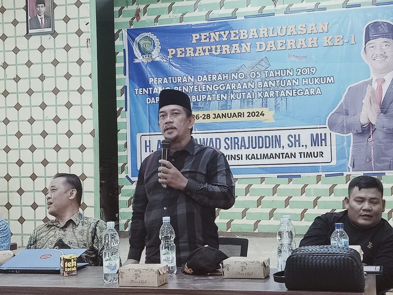 H Jawad Ingatkan Warga Batuah untuk Melek Hukum