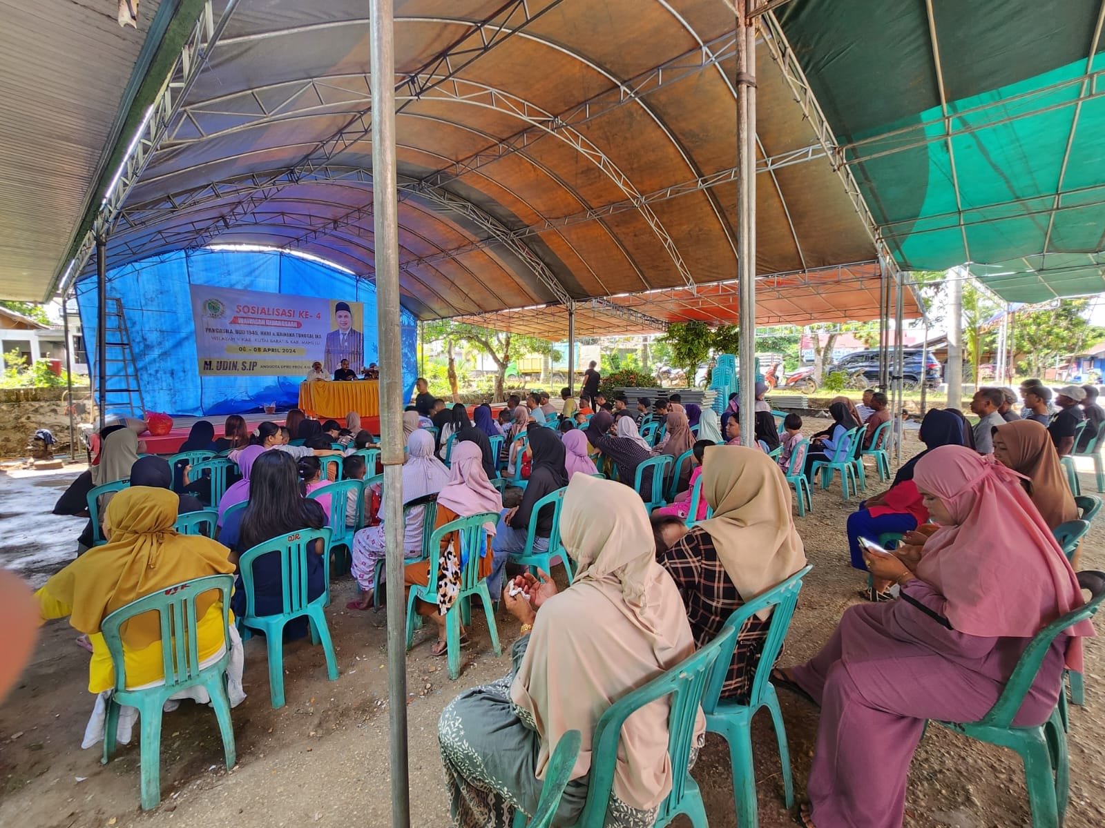 M Udin Sosialisasikan Wawasan Kebangsaan kepada Masyarakat Sendawar