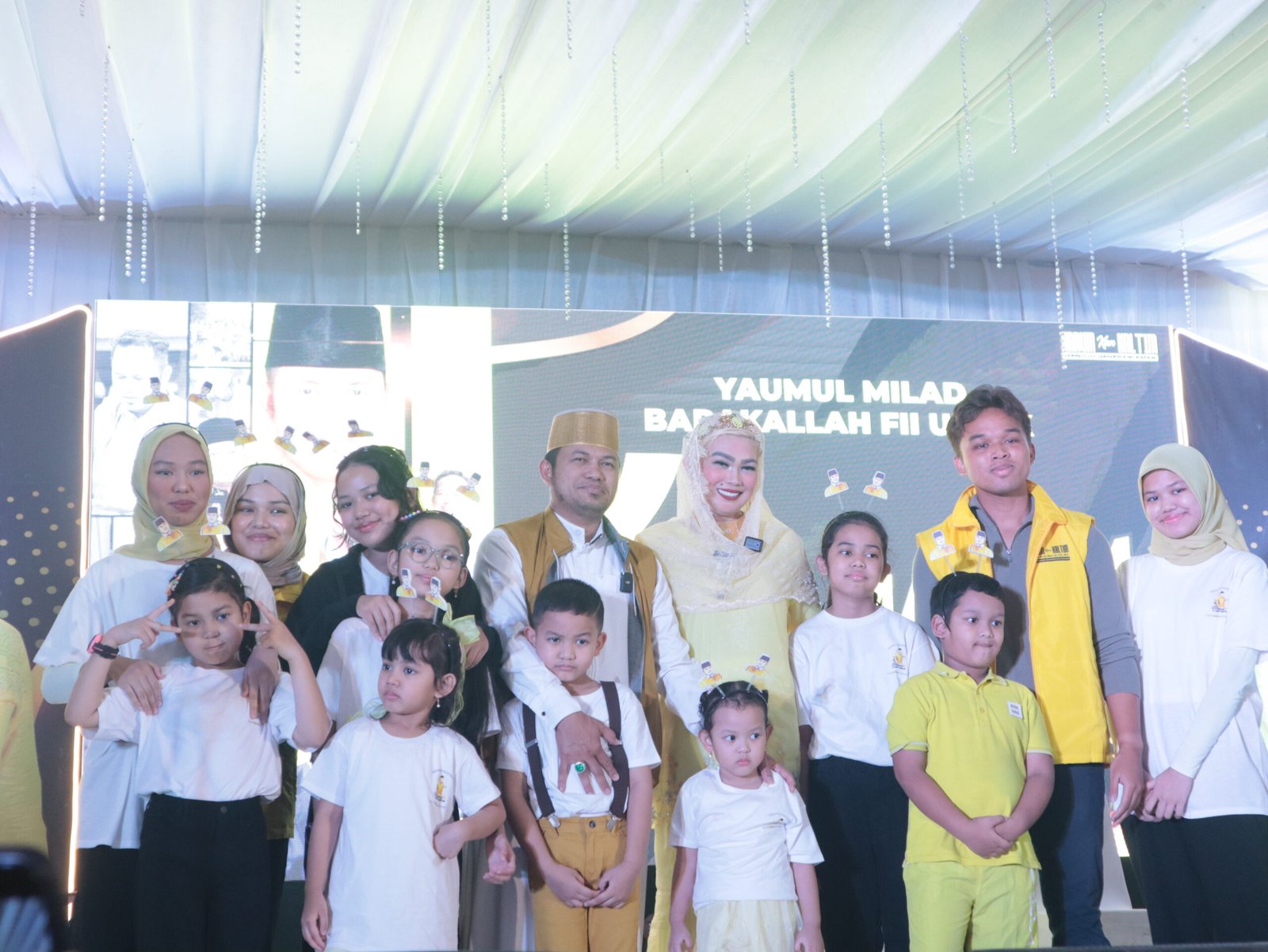 Anti Mainstream, H Rudy Mas’ud Rayakan Milad dengan Khidmat