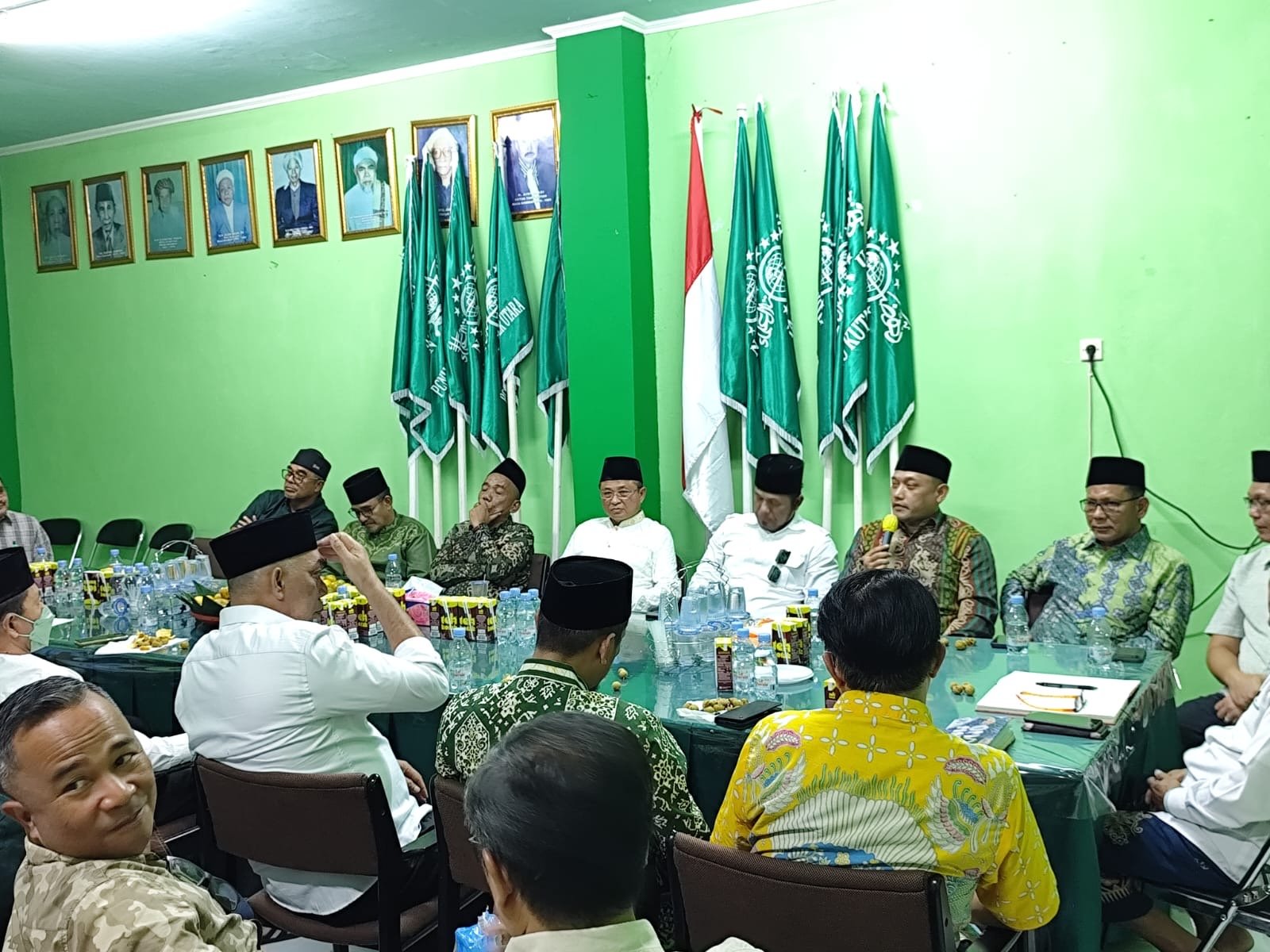 Harum-Seno Sambangi Kantor PWNU Kaltim: Lembaga Pendidikan Karakter Berbasis Agama