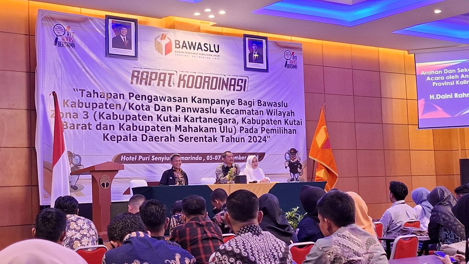 Bawaslu Kaltim Tingkatkan Kapasitas Para Pengawas di Tahapan Kampanye
