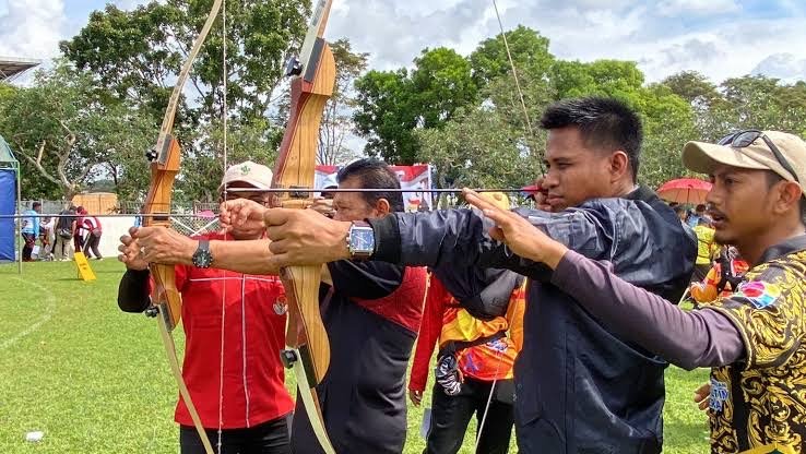 Pembinaan ke Atlet Panahan, Upaya Nyata Dispora Kaltim Mendorong Prestasi