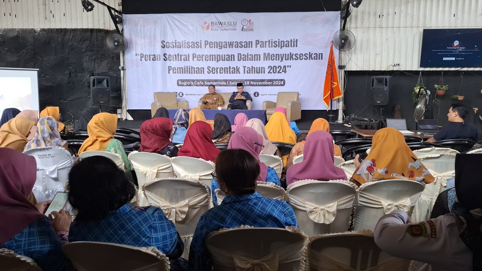 Bawaslu Samarinda Ingatkan Peran Kaum Perempuan Sukseskan Pilkada Serentak 2024