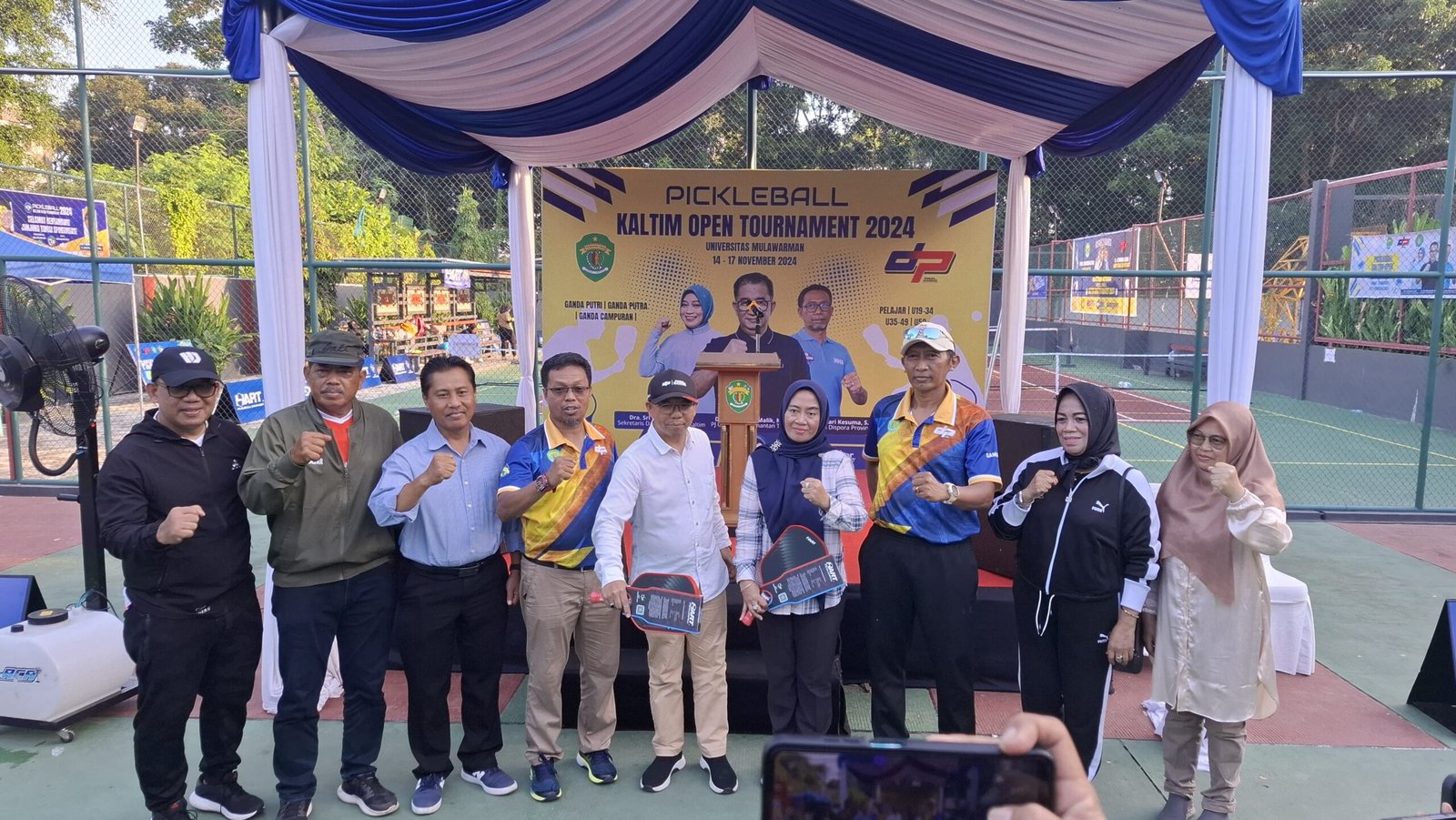 Dispora Gelar Pickleball Kaltim Open Tournament 2024
