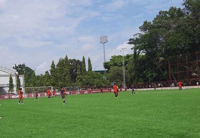 Persiapan Menuju Pra Popnas, Atlet Kaltim Bertanding Melawan FC Borneo Junior