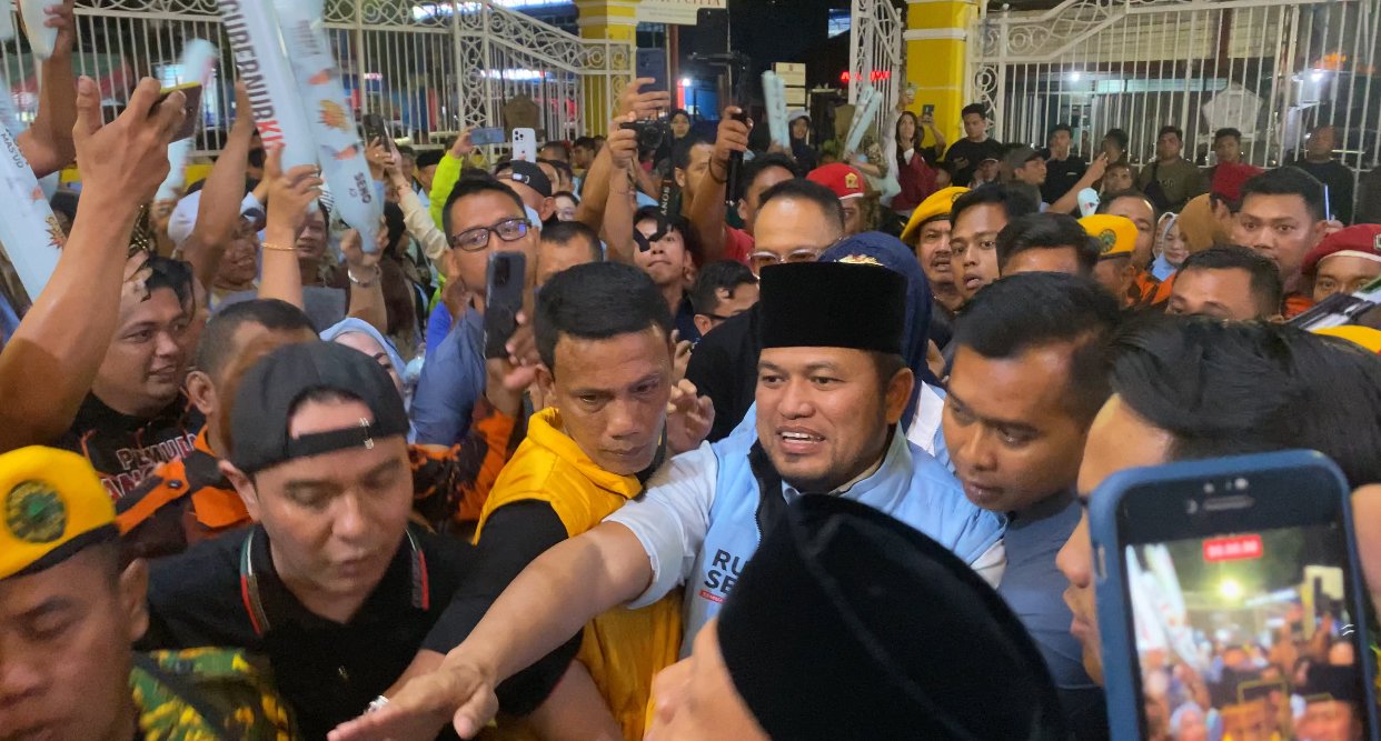 Rudy-Seno Raih Suara Tertinggi Dari Perhitungan Cepat, Para Relawan Serentak Teriakan ‘Gubernur Baru’