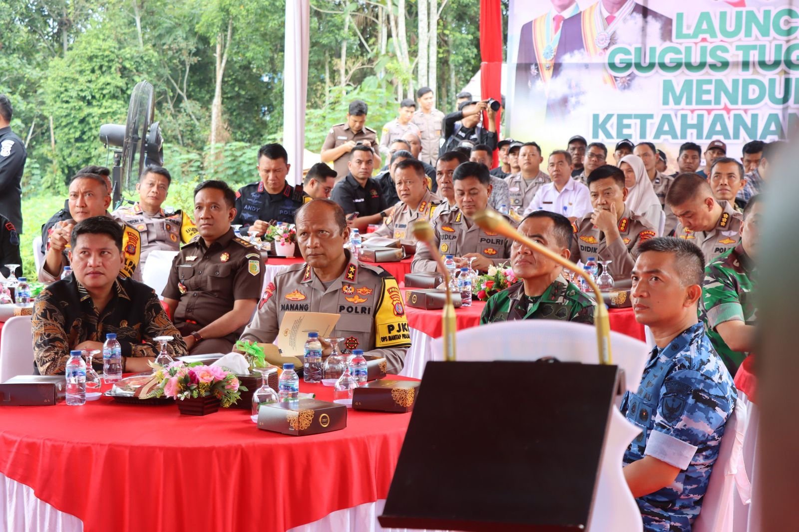 Muzib Hadiri Launching Gugus Tugas Polri Mendukung Ketahanan Pangan