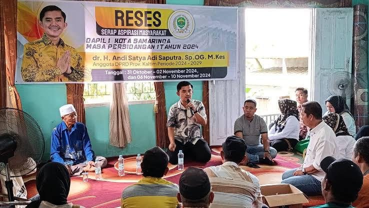 Dokter Adi Serap Aspirasi Warga Samarinda Seberang