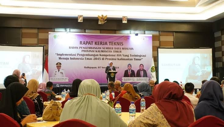 Sekretariat DPRD Kaltim Ikuti Rakernis Pengembangan Kompetensi ASN di Balikpapan