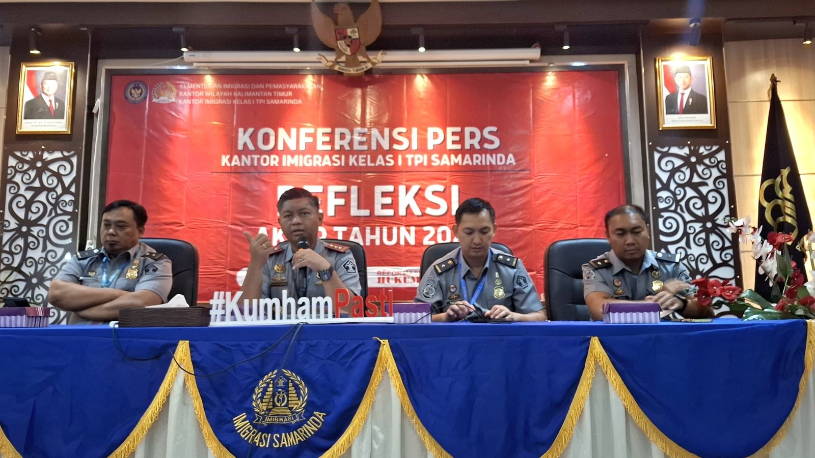 Refleksi Akhir Tahun 2024, Imigrasi Samarinda Sampaikan Soal Capaian Kerja