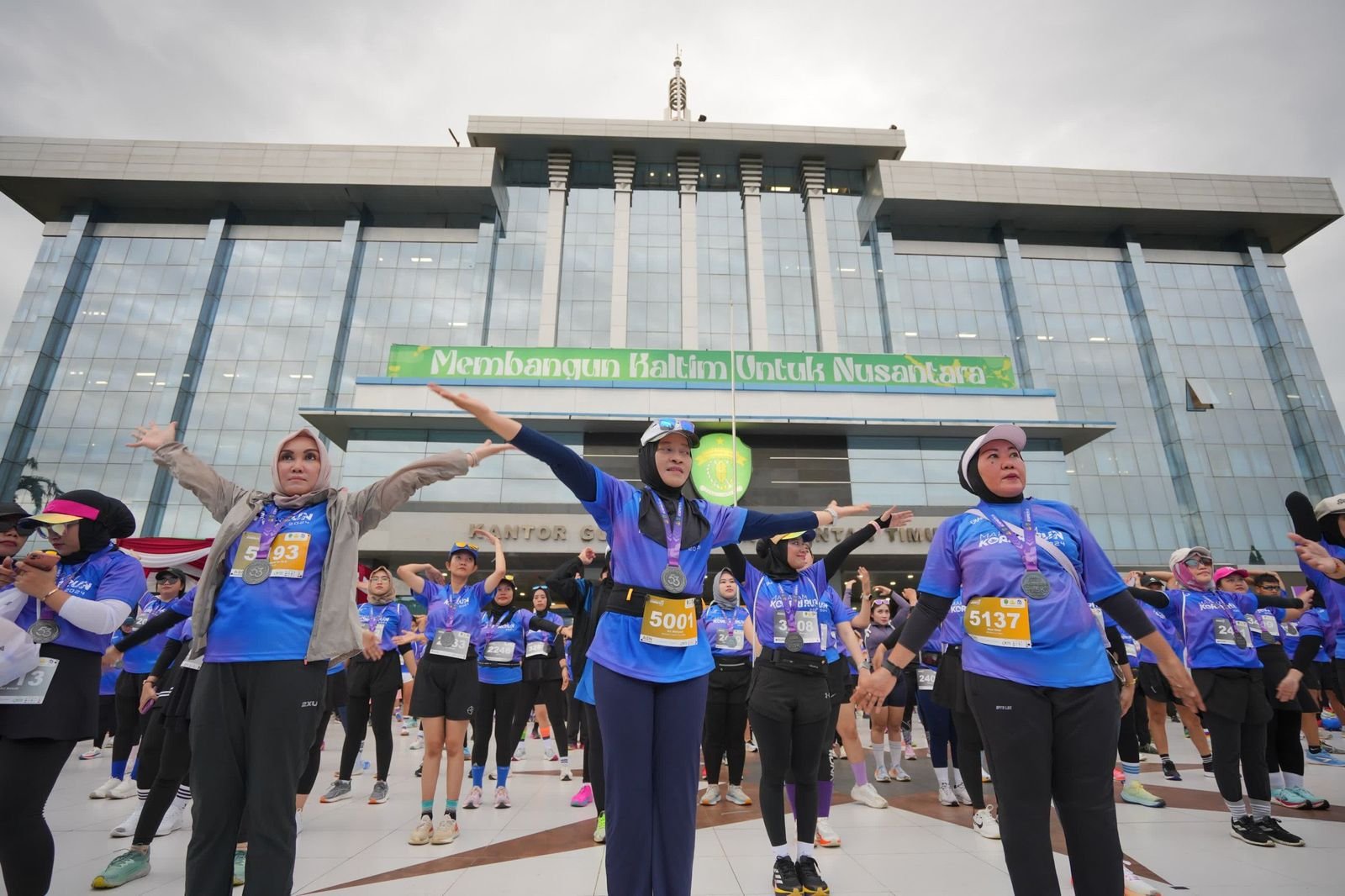 Sekretaris DPRD Kaltim Ikuti Mahakam Korpri Run 2024