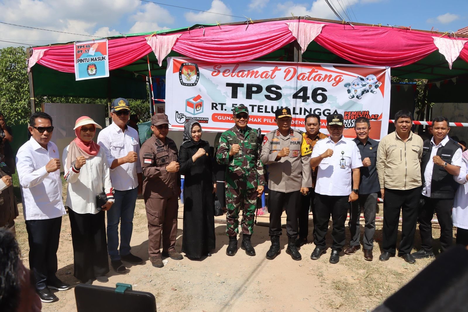 Monitoring Pilkada di Kutim, Darlis Ajak Masyarakat Jaga Persatuan