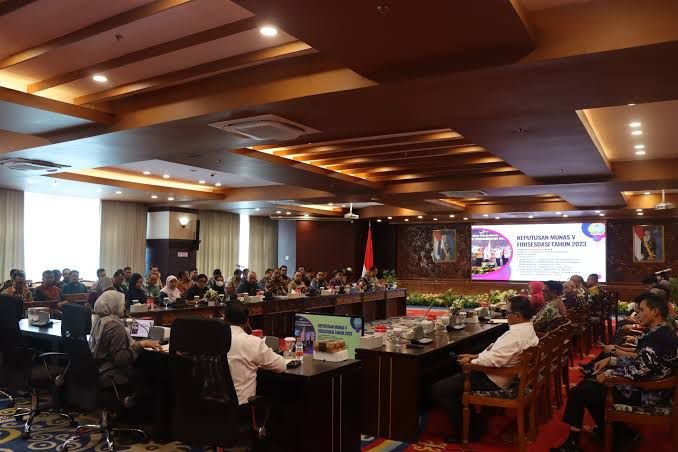 Sekretariat DPRD Kaltim Hadiri Rapat Persiapan Rakernas Forsesdasi