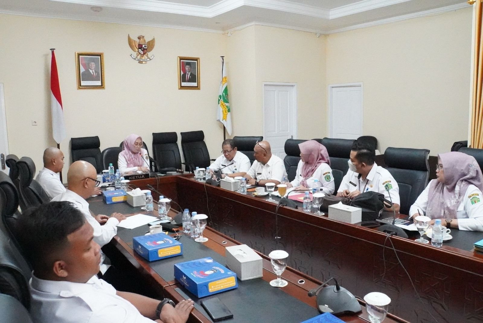Sekwan DPRD Kaltim Pimpin Rapat Internal Membahas Kesiapan Pelaksanaan Kegiatan Dewan