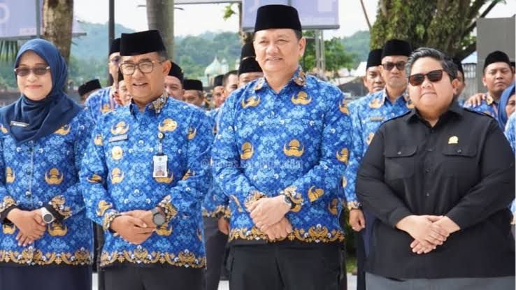 Nanda Moeis Ikuti Upacara Memperingati HUT ke-53 Korpri